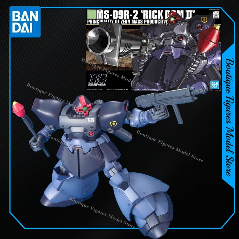 Model Kit Zaku - Bandai Original GUNDAM HG 1/144 MS-09R-2