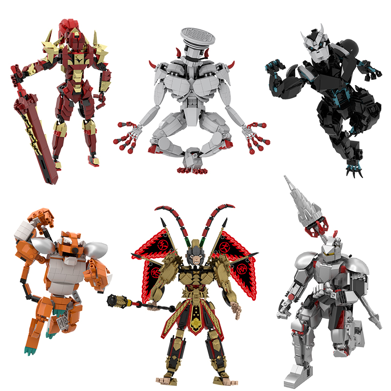 Model Kit Kaiju No 8 - New Monster Series Assembled Handheld Table