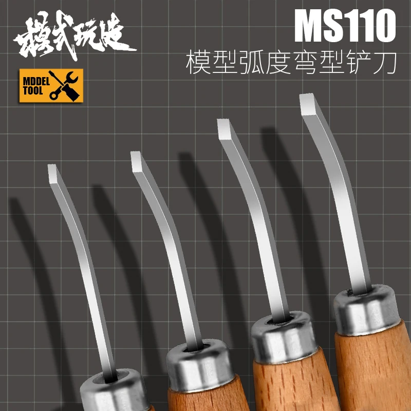 Model Kit Cutter - Modeling Tools Bend Spade Arc Chisel
