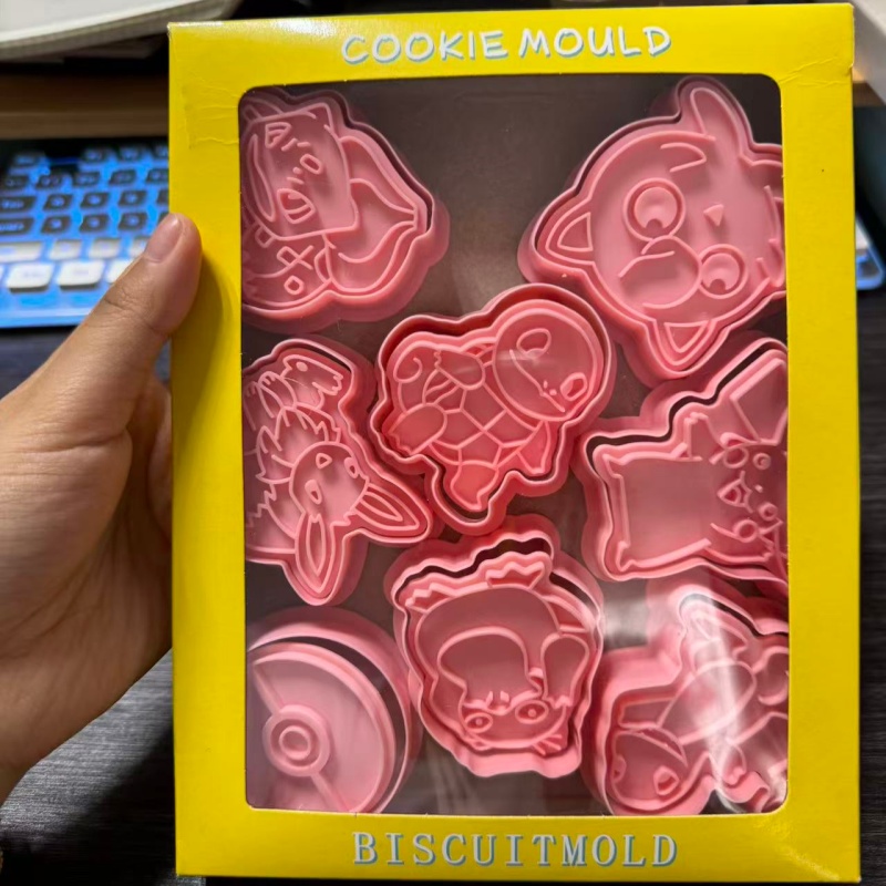 Model Kit Cutter - New 6pcs/Set Pokemon Figures Cookie Cutters
