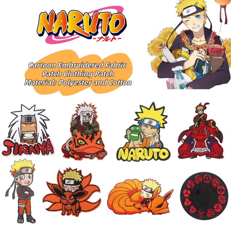 Model Kit Japan - Naruto Japanese-style cartoon anime personalized embroidered