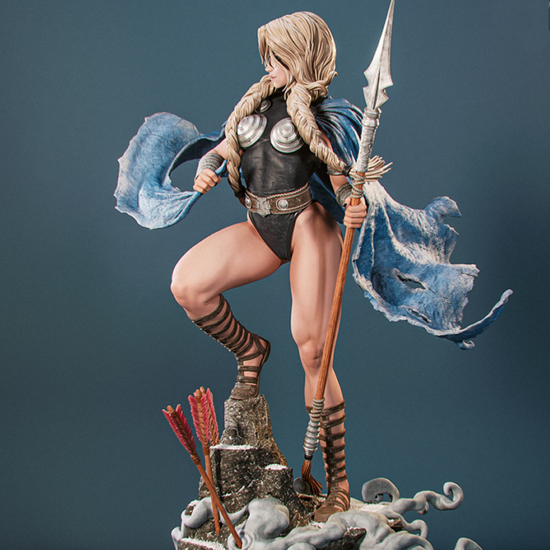 Model Kit Figure - 2 Styles Game Character 6677 Valkyrie