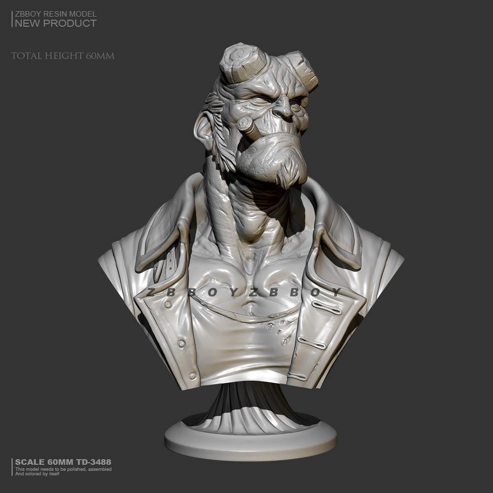 Model Kit Warhammer - 60mm Resin bust model kits figure