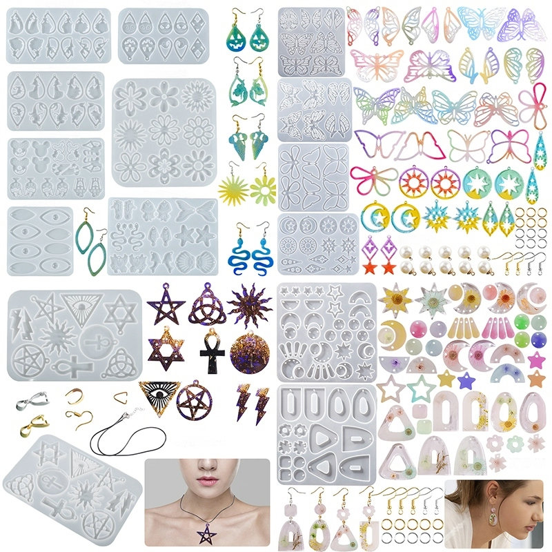 Earring Pendant Silicone Mold  - огляд і ціна Model Kit Varnish