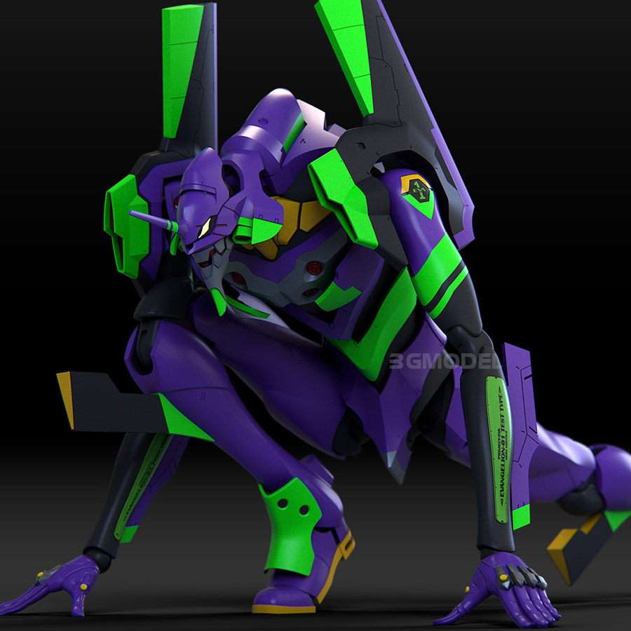 MENG MECHA-001LM Unit-01 Ver.1 - огляд і ціна Model Kit Evangelion Bandai