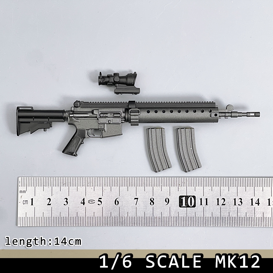1/6 Scale MK12 SPR Sniper Rifl - огляд і ціна Model Kit Figure
