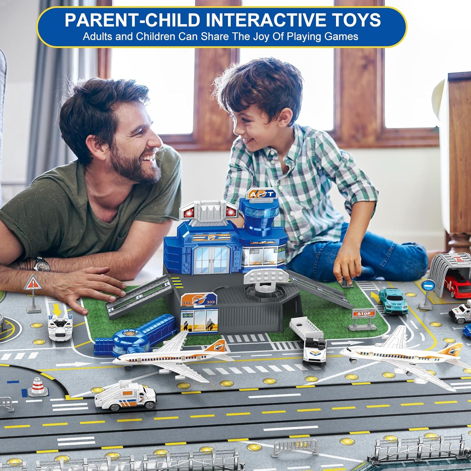 Children's Airport Scene Toy S - огляд і ціна Model Kit Planes