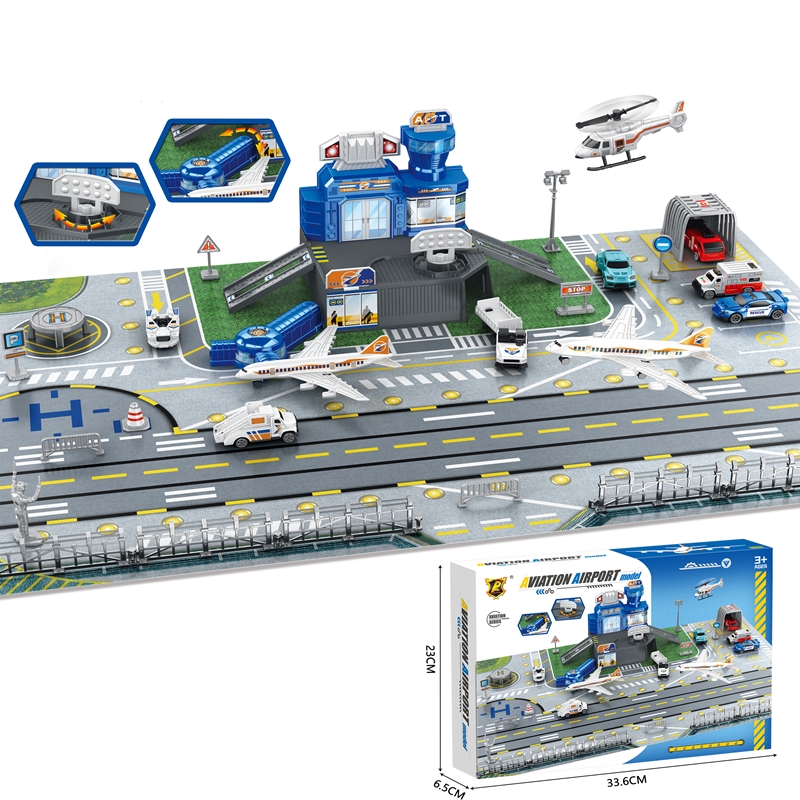Children's Airport Scene Toy S - огляд і ціна Model Kit Planes