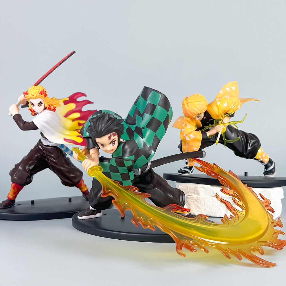 Anime Demon Slayer PVC Figures - огляд і ціна Model Kit Zenitsu
