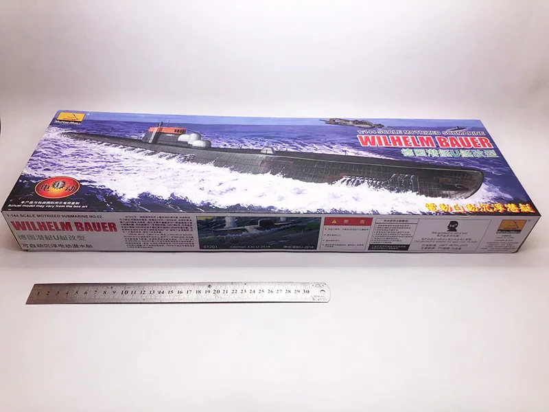 1/144 WWII German U Submarine  - огляд і ціна Model Kit Ship
