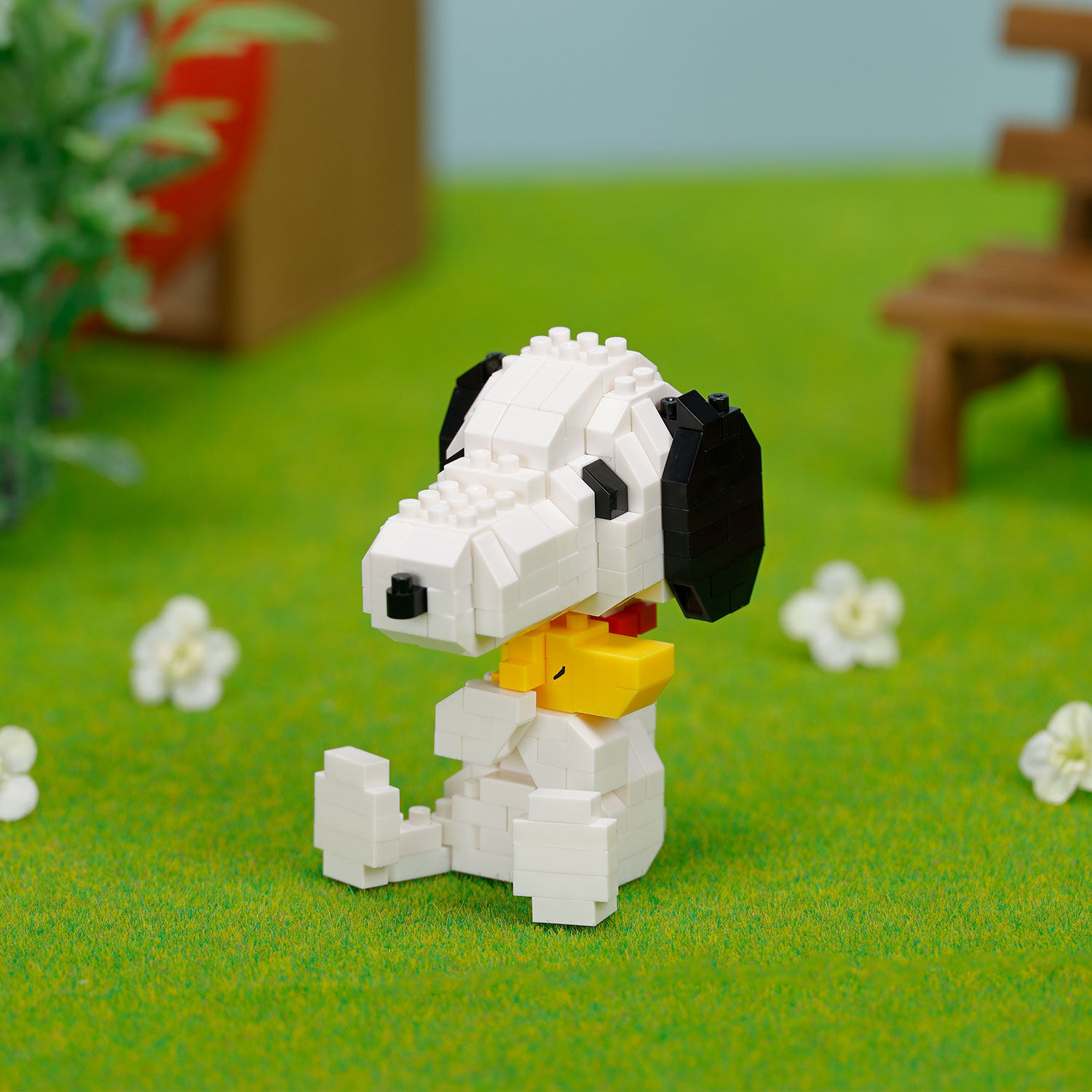 Nanoblock Peanuts Series Joe C - огляд і ціна Model Kit Japan