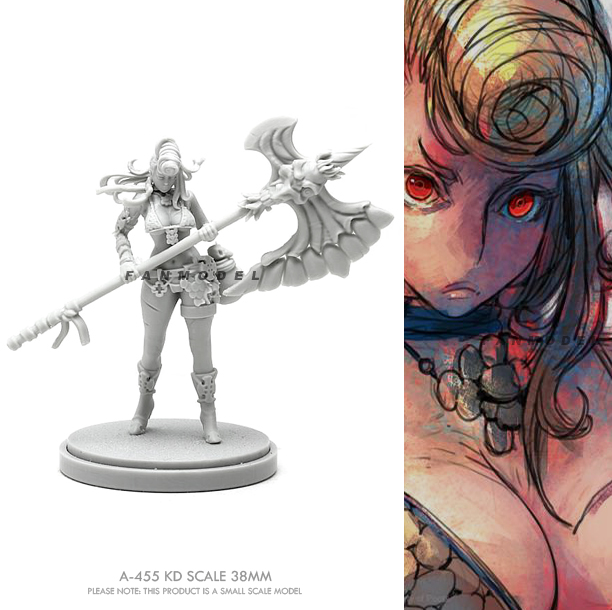 38mm Resin model kits figure b - огляд і ціна Model Kit Warhammer