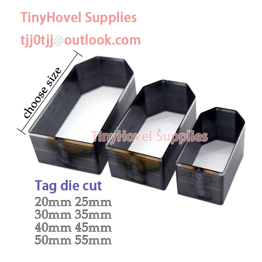 Tag Steel Cutting Mold for Lea - огляд і ціна Model Kit Cutter