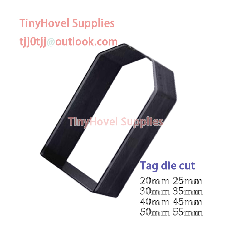 Tag Steel Cutting Mold for Lea - огляд і ціна Model Kit Cutter