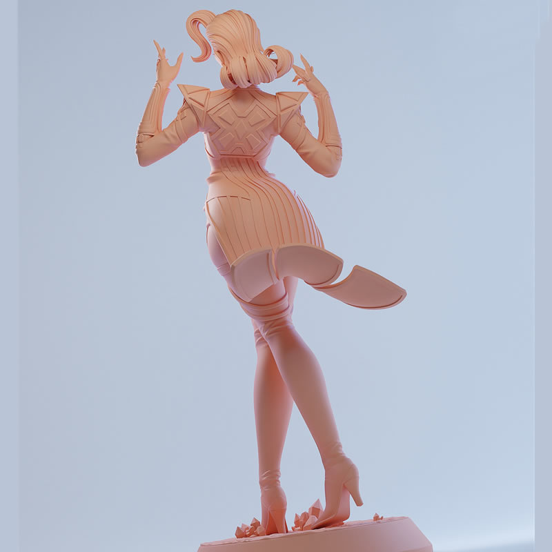 2 Styles Comic Character 6411  - огляд і ціна Model Kit Figure