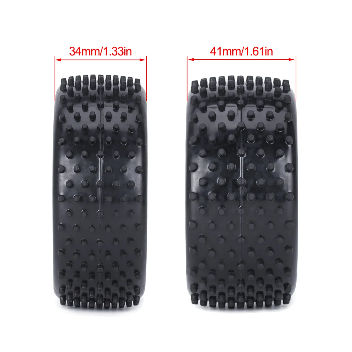 4 Pcs 88mm Buggy Tires Wheel T - огляд і ціна Model Kit Tamiya