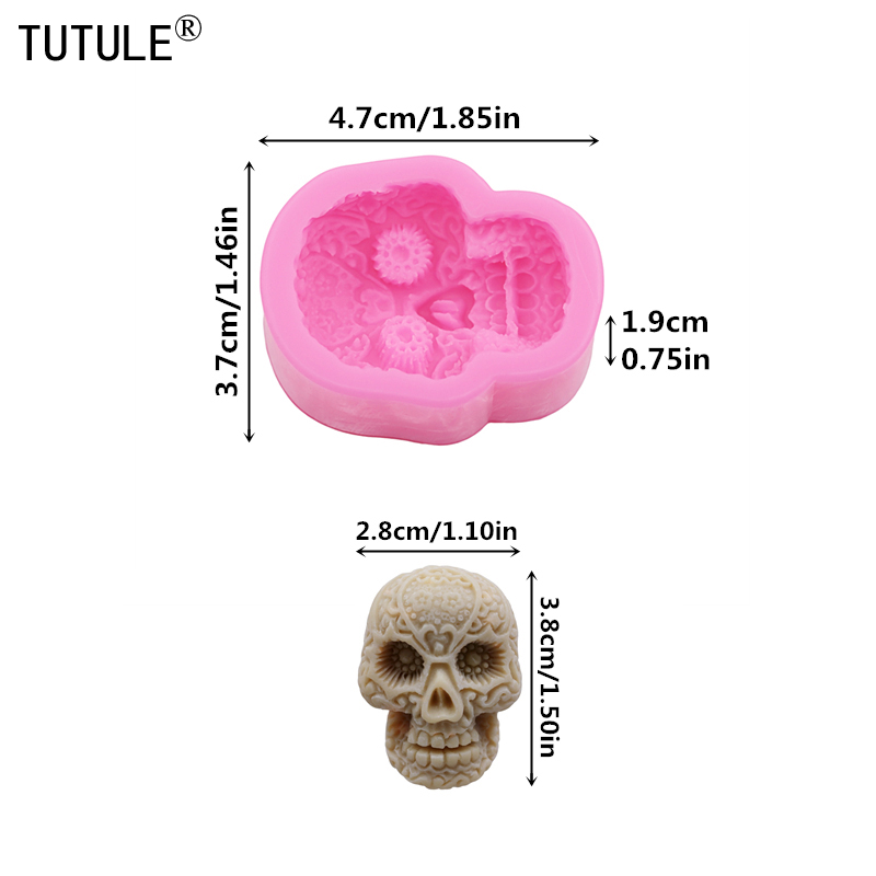 Skull Resin Mold Jewelry Earri - огляд і ціна Model Kit Varnish