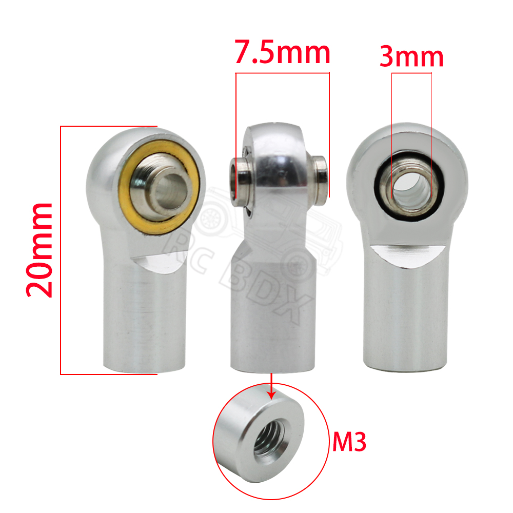 Metal M3 M4 Link Tie Rod End B - огляд і ціна Model Kit Tamiya
