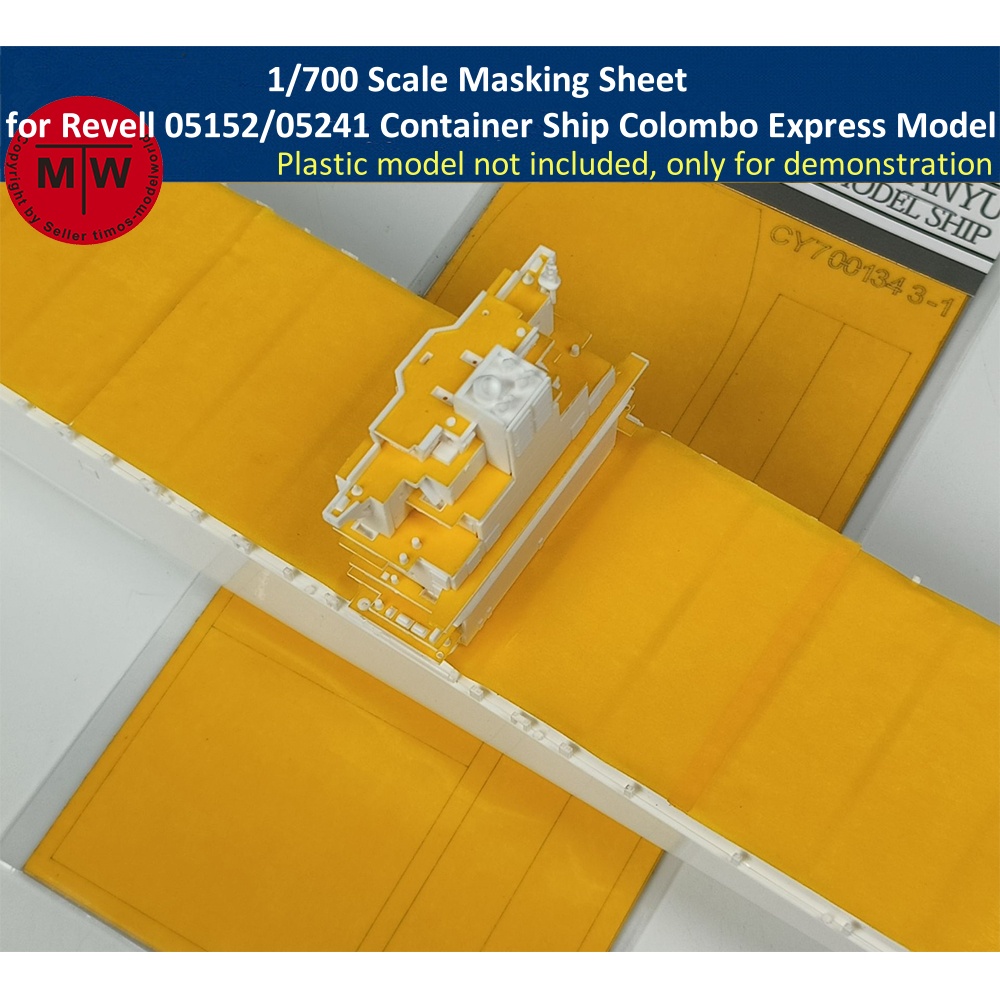 1/700 Scale Masking Sheet for  - огляд і ціна Model Kit Revell