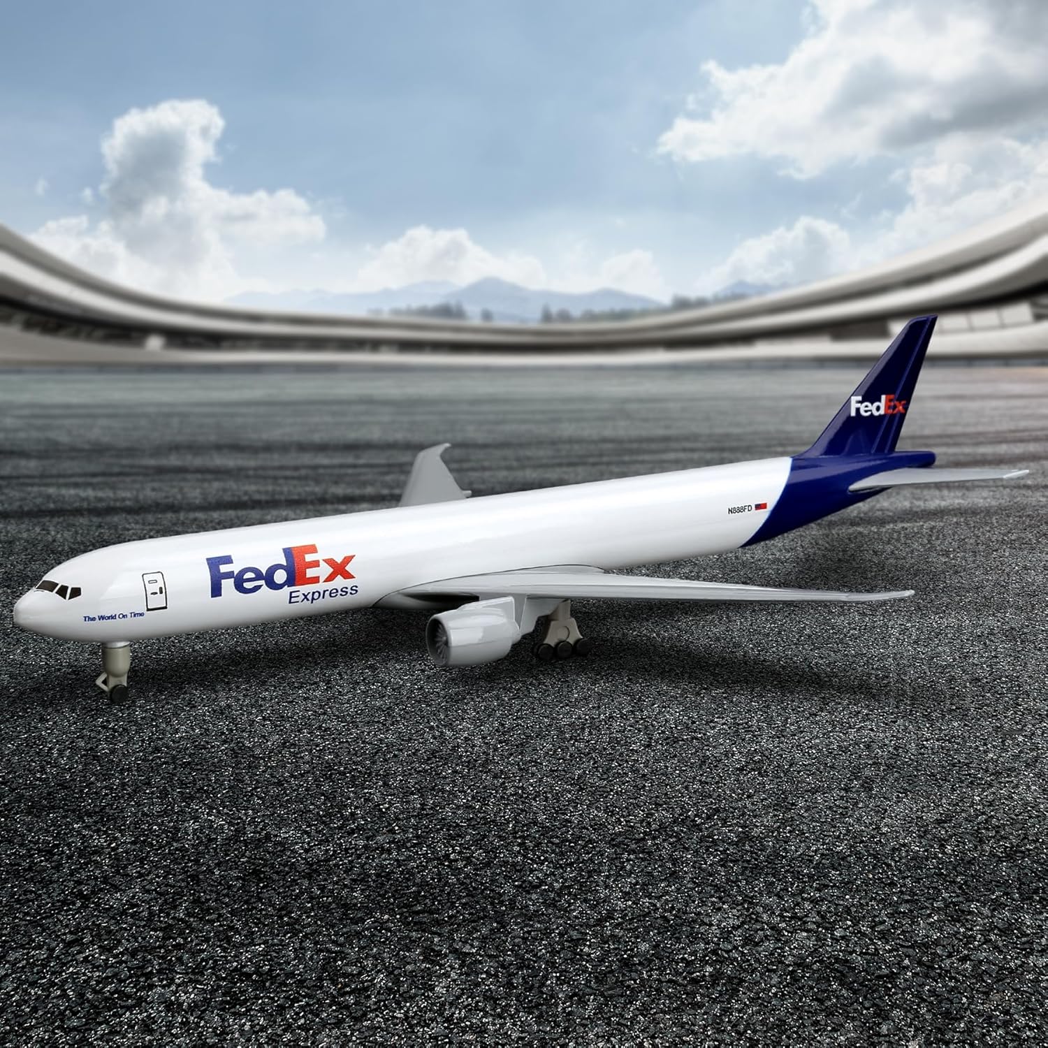 20cm Fedex B777 Airplane Model - огляд і ціна Model Kit Planes