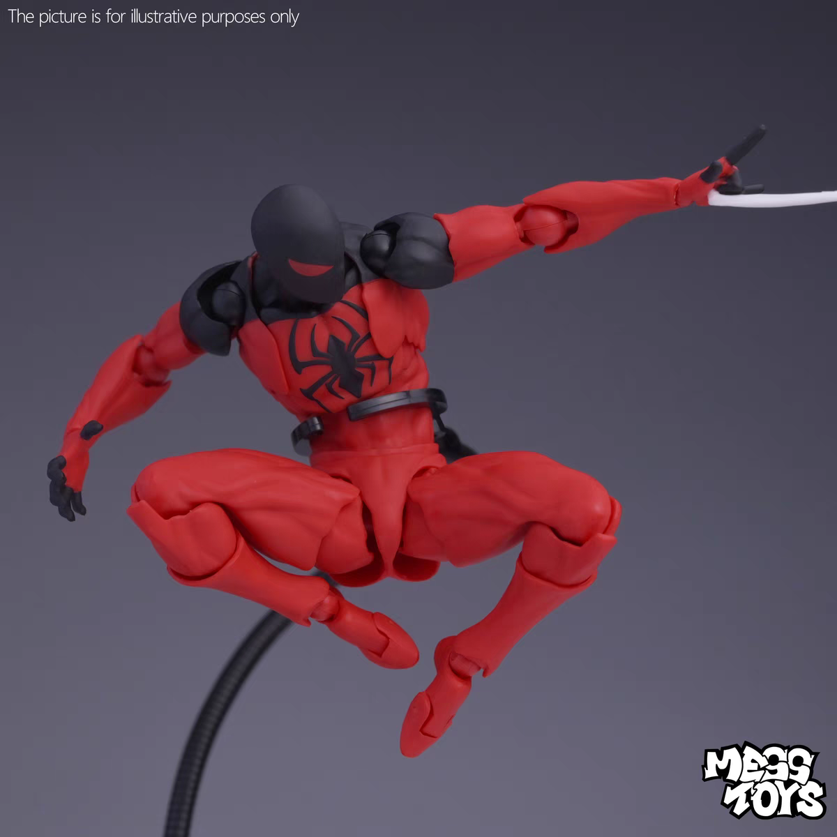 Mess Toys Kaine Parker Scarlet - огляд і ціна Model Kit Wargreymon