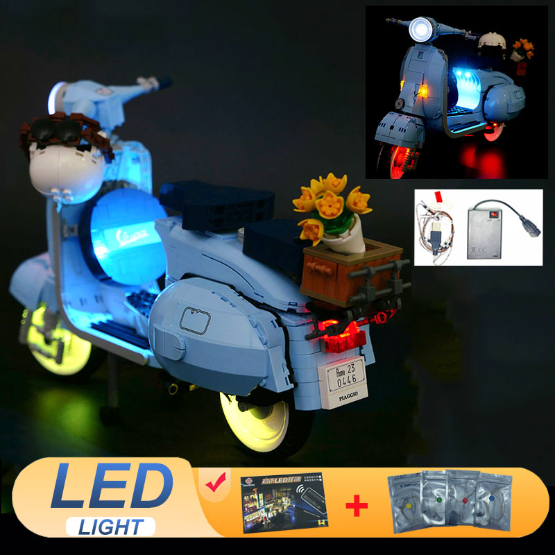 LED Light Kit For LEGO 10298 R - огляд і ціна Model Kit Vespa