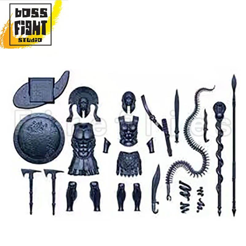 1/18 3.75inches Boss Fight Stu - огляд і ціна Model Kit Oberon