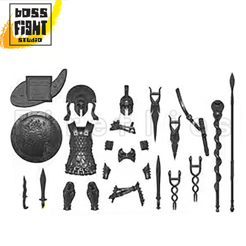 1/18 3.75inches Boss Fight Stu - огляд і ціна Model Kit Oberon