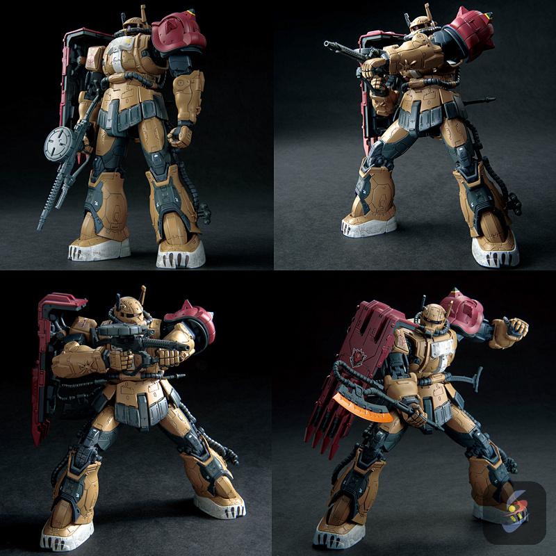 Bandai HG 1/144 Gundam EX Zaku - огляд і ціна Model Kit Zaku