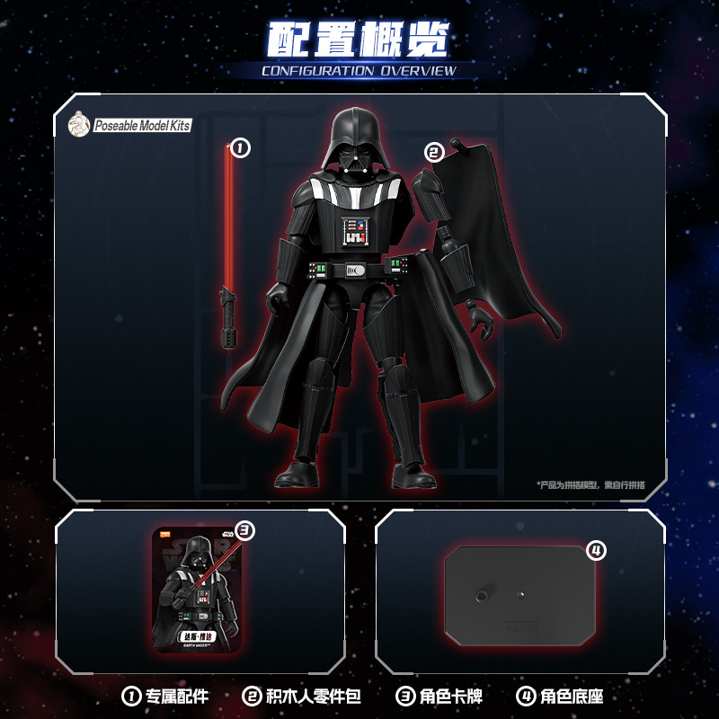 Blokees Star Wars Galaxy Vol.2 - огляд і ціна Model Kit Figure