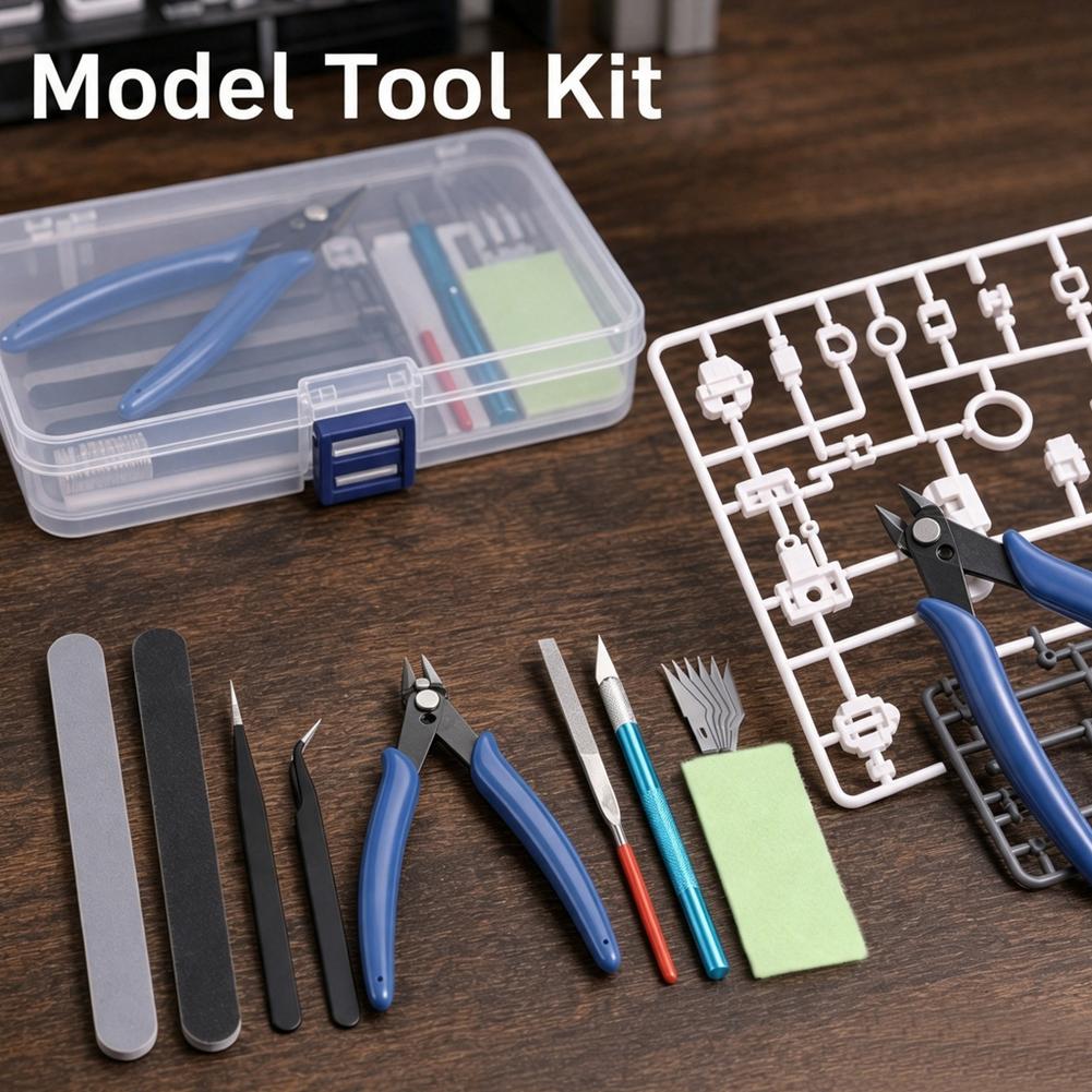 14-Piece Model Craft Tool Kit  - огляд і ціна Model Kit Nipper