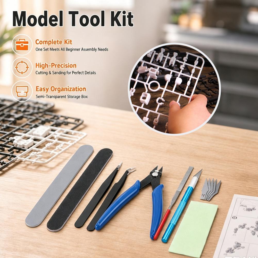 14-Piece Model Craft Tool Kit  - огляд і ціна Model Kit Nipper