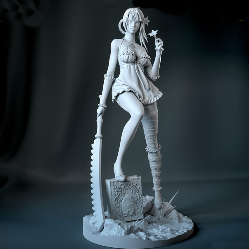 31CM Game Character 6004 Kaine - огляд і ціна Model Kit Figure