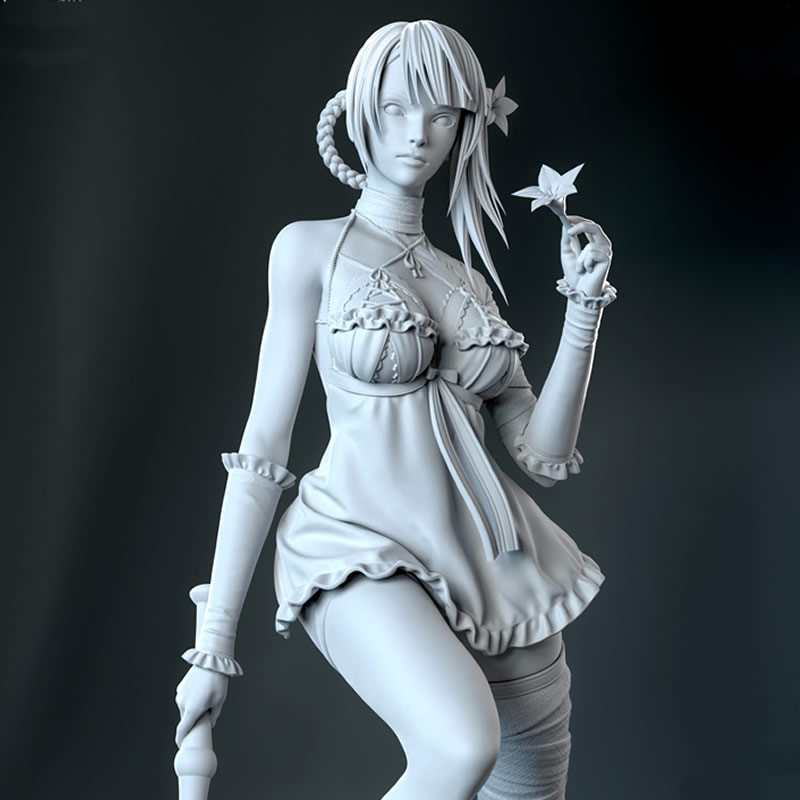 31CM Game Character 6004 Kaine - огляд і ціна Model Kit Figure