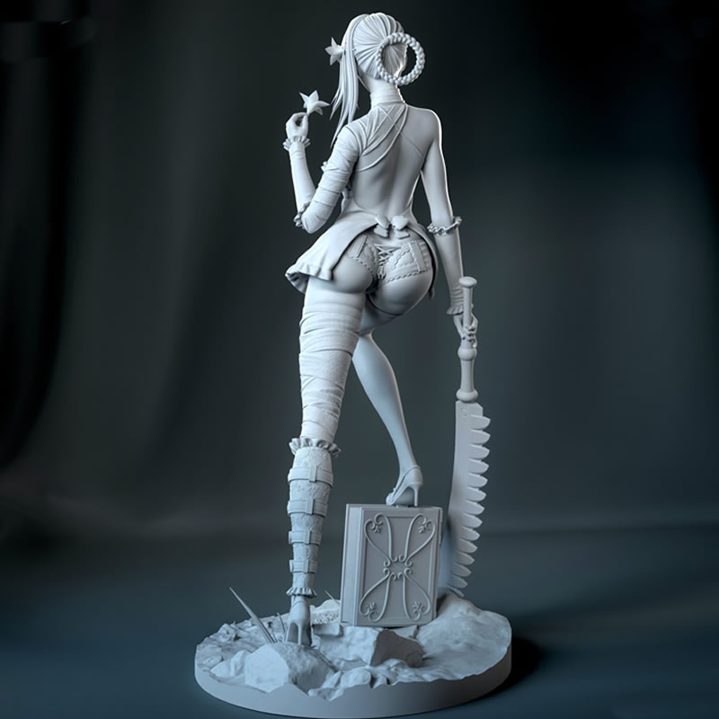31CM Game Character 6004 Kaine - огляд і ціна Model Kit Figure