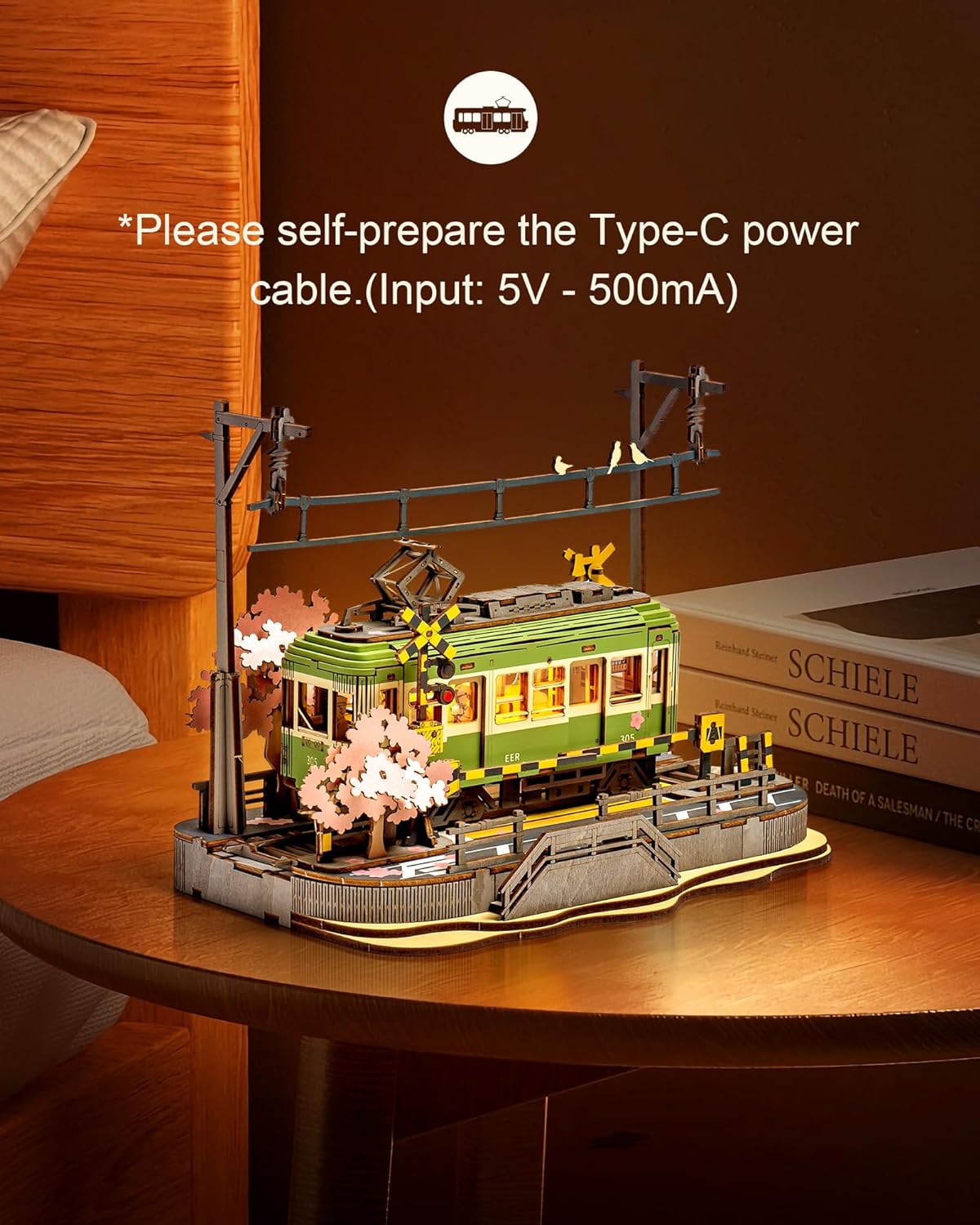 Rolife Sakura Journey Tram 3D  - огляд і ціна Model Kit Japanese