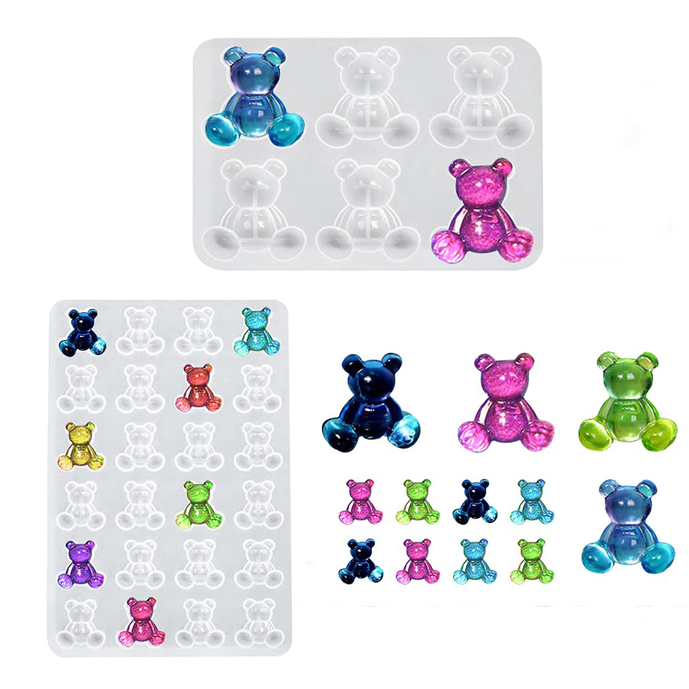 Crystal Bear Resin Silicone Mo - огляд і ціна Model Kit Varnish