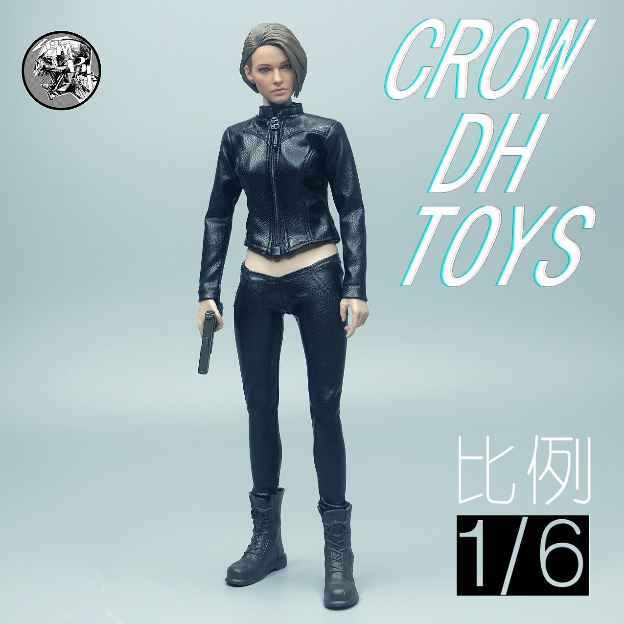 1/6 Scale female dolls black l - огляд і ціна Model Kit Varnish