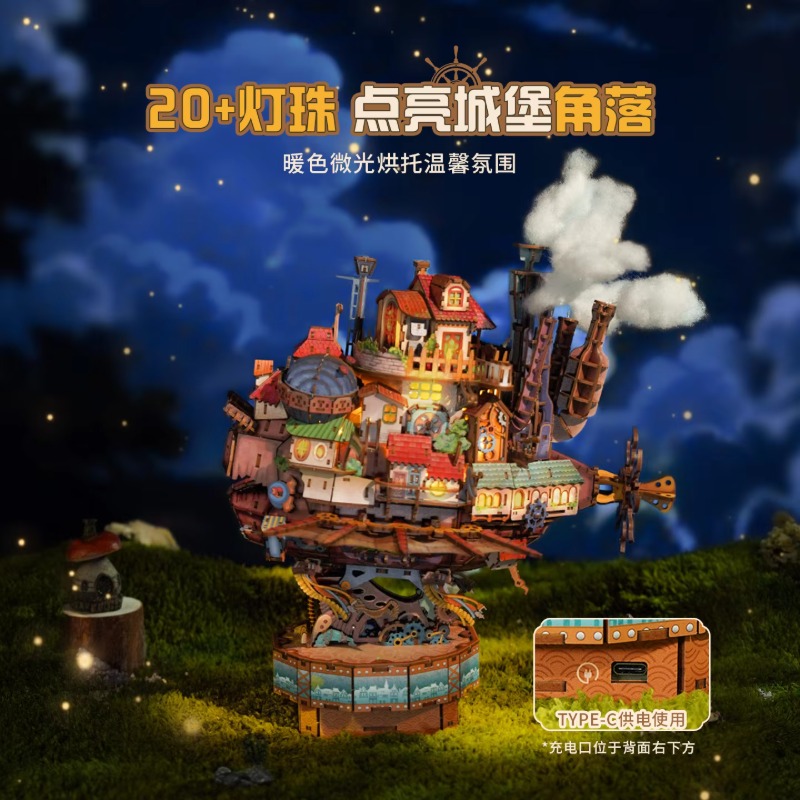 Genuine Travel Vessel Howl's M - огляд і ціна Model Kit Japan