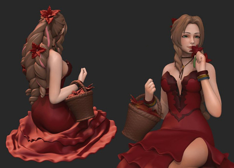 Resin Figure Kit  Aerith Gains - огляд і ціна Model Kit Oberon