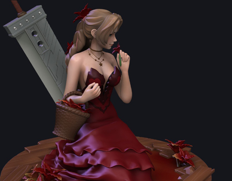 Resin Figure Kit  Aerith Gains - огляд і ціна Model Kit Oberon
