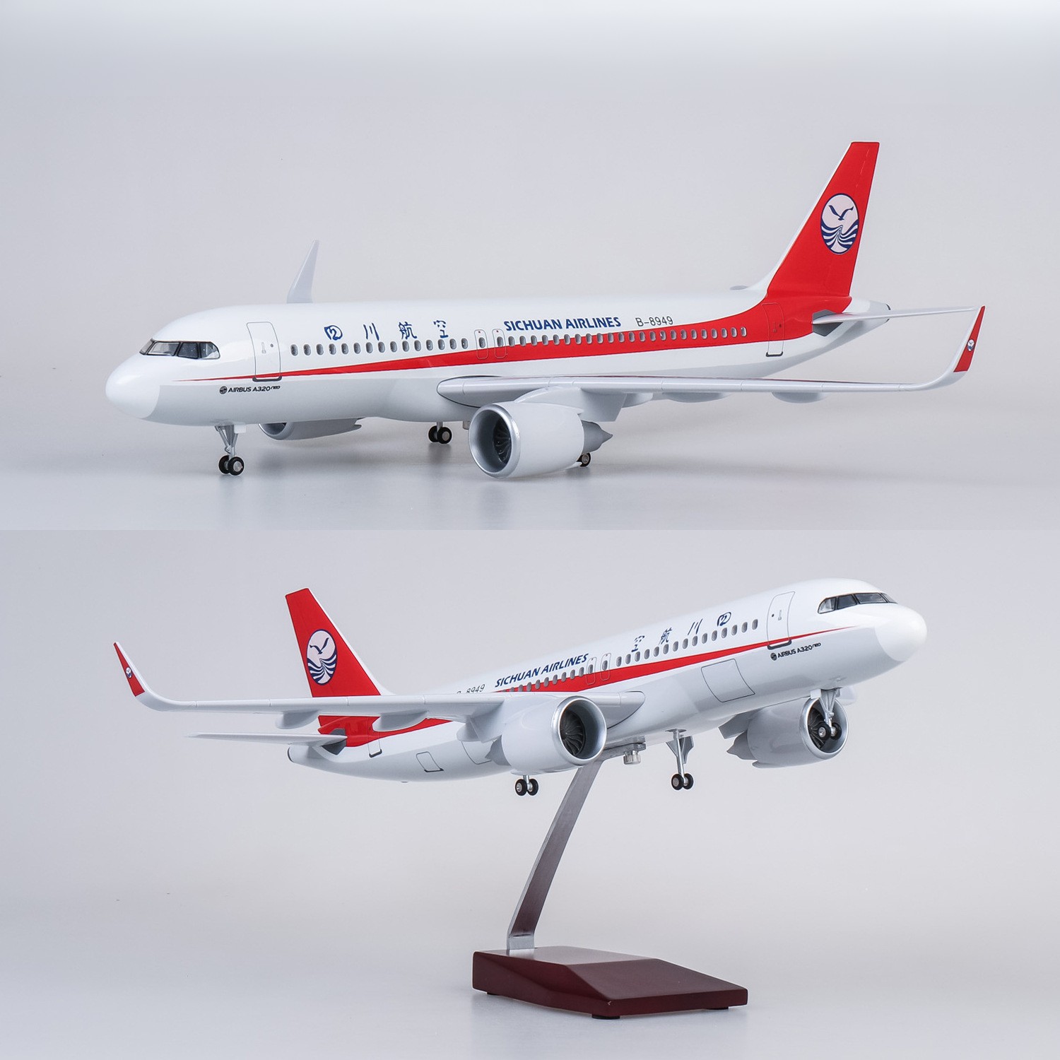 47cm Large Scale Sichuan A320  - огляд і ціна Model Kit Planes