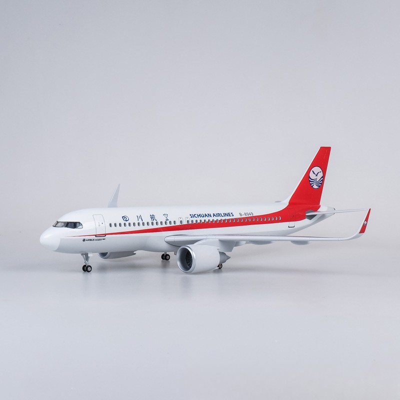 47cm Large Scale Sichuan A320  - огляд і ціна Model Kit Planes